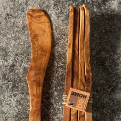 Olive Wood Spreaders, Set of 4