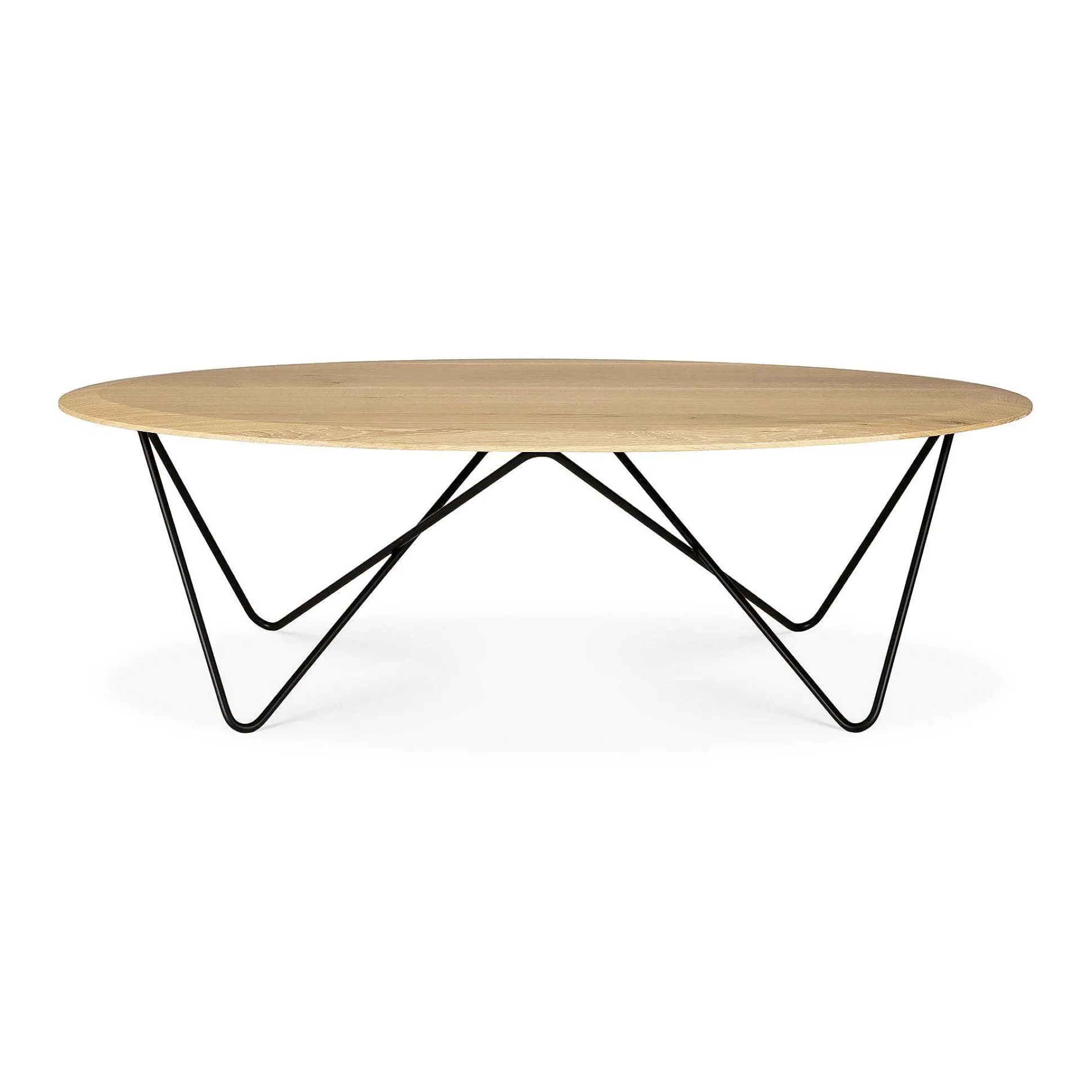 Orb Coffee Table, Oak, Oval