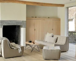 Orb Coffee Table, Oak, Oval