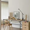 Oscar Solid Oak Desk, 63"
