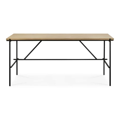 Oscar Solid Oak Desk, 63"