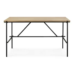 Oscar Solid Oak Desk, 55.5"