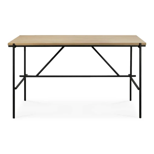 Oscar Solid Oak Desk, 55.5"