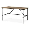 Oscar Solid Teak Desk, 55.5"