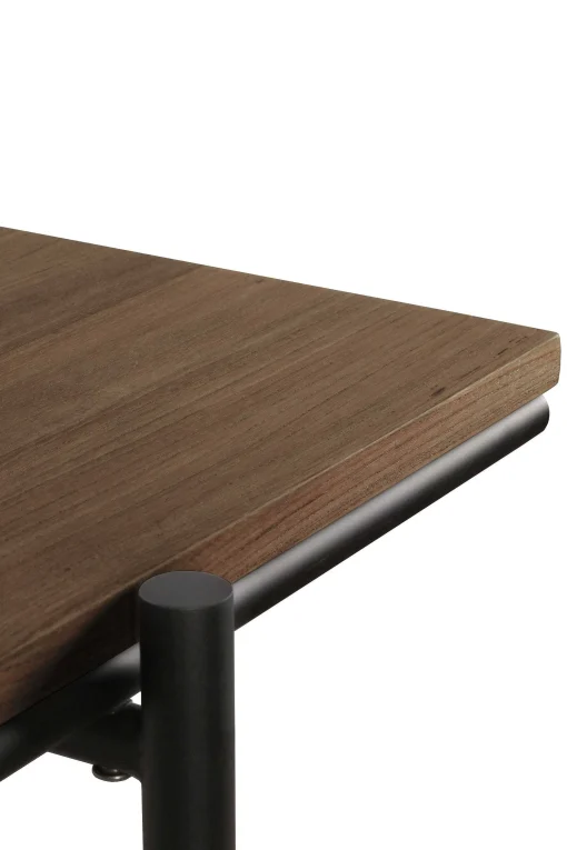 Oscar Solid Teak Desk, 55.5"