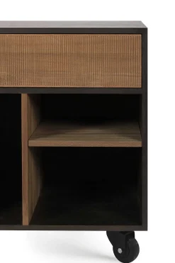 Oscar Solid Teak Drawer Unit, Single Drawer