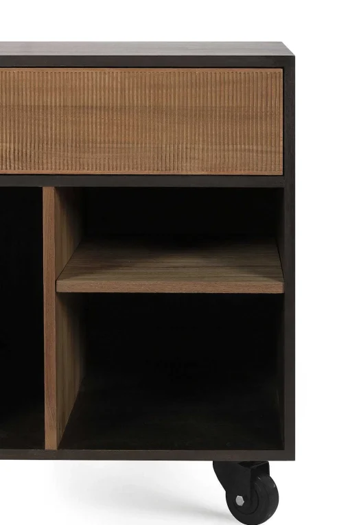 Oscar Solid Teak Drawer Unit, Single Drawer