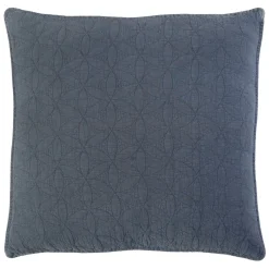 Oslo Large Euro Sham, Blue Denim^Be Home Cheap