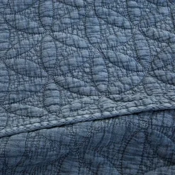 Oslo Large Euro Sham, Blue Denim^Be Home Cheap