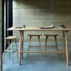 Osso Bar Stool, Varnished Oak