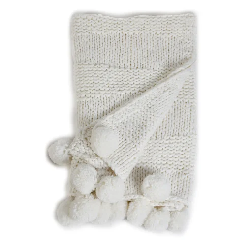 Oulu Throw, Winter White^Be Home Best