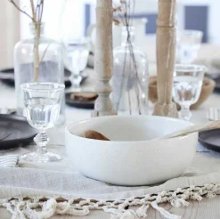 Pacifica 10" Serving Bowl, Vanilla