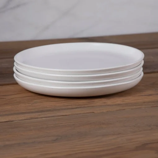 Pacifica Dinner Plate, Salt, Set of 6^Be Home Fashion