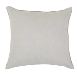 Parker Linen Euro Sham, Flax^Be Home New