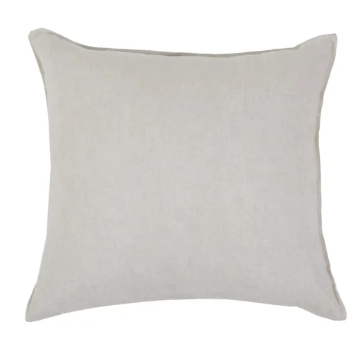 Parker Linen Euro Sham, Flax^Be Home New