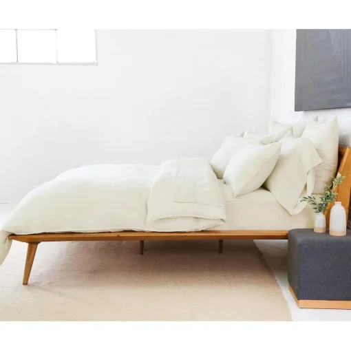 Parker Linen King Sham Set, Cream^Be Home Flash Sale