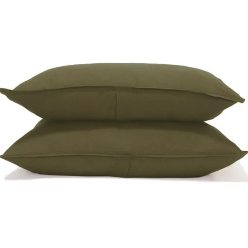 Parker Linen Queen Duvet Set, Forest^Be Home Best Sale