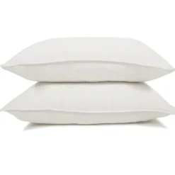 Parker Linen Standard Sham Set, Cream^Be Home Best Sale