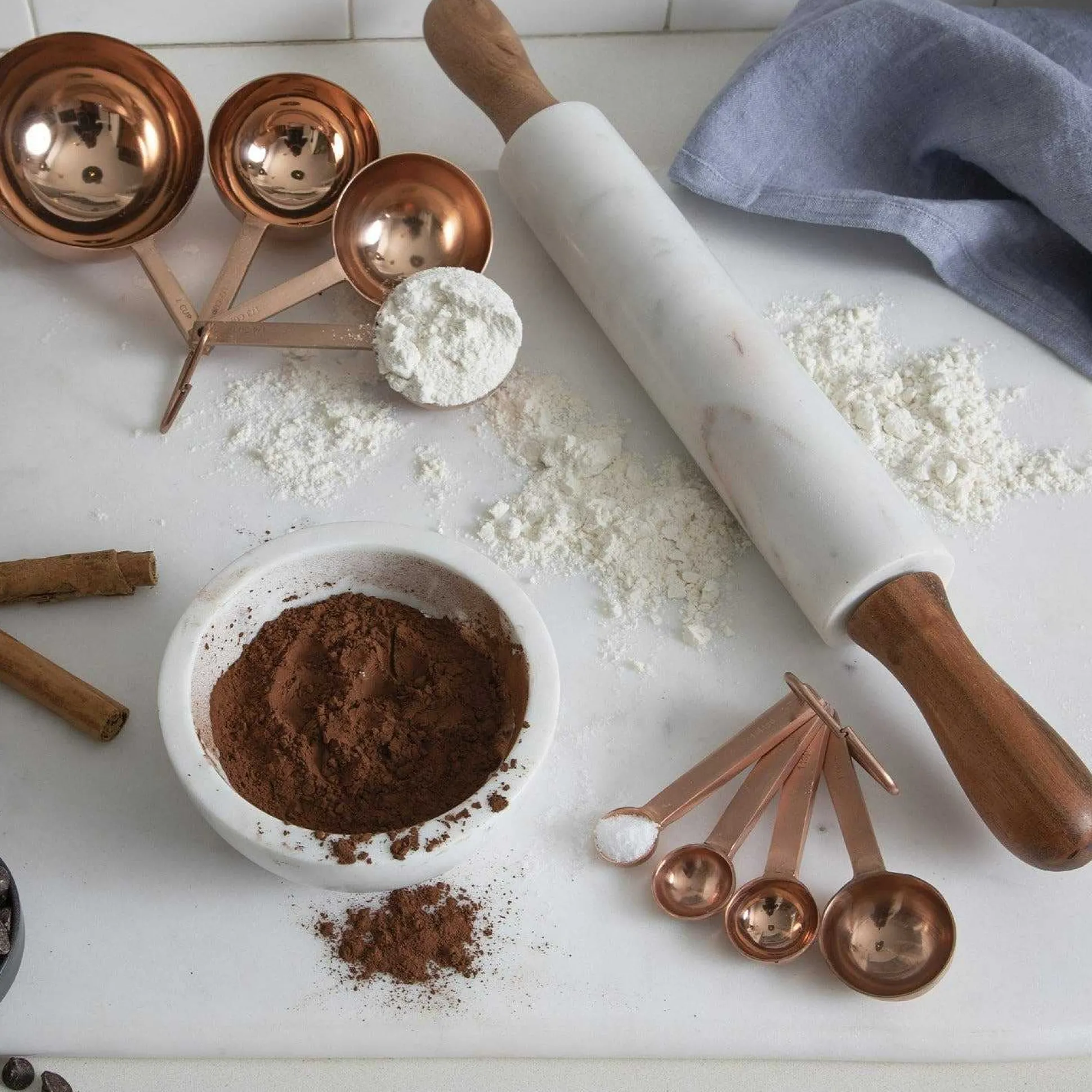 Pavia Rolling Pin & Rest