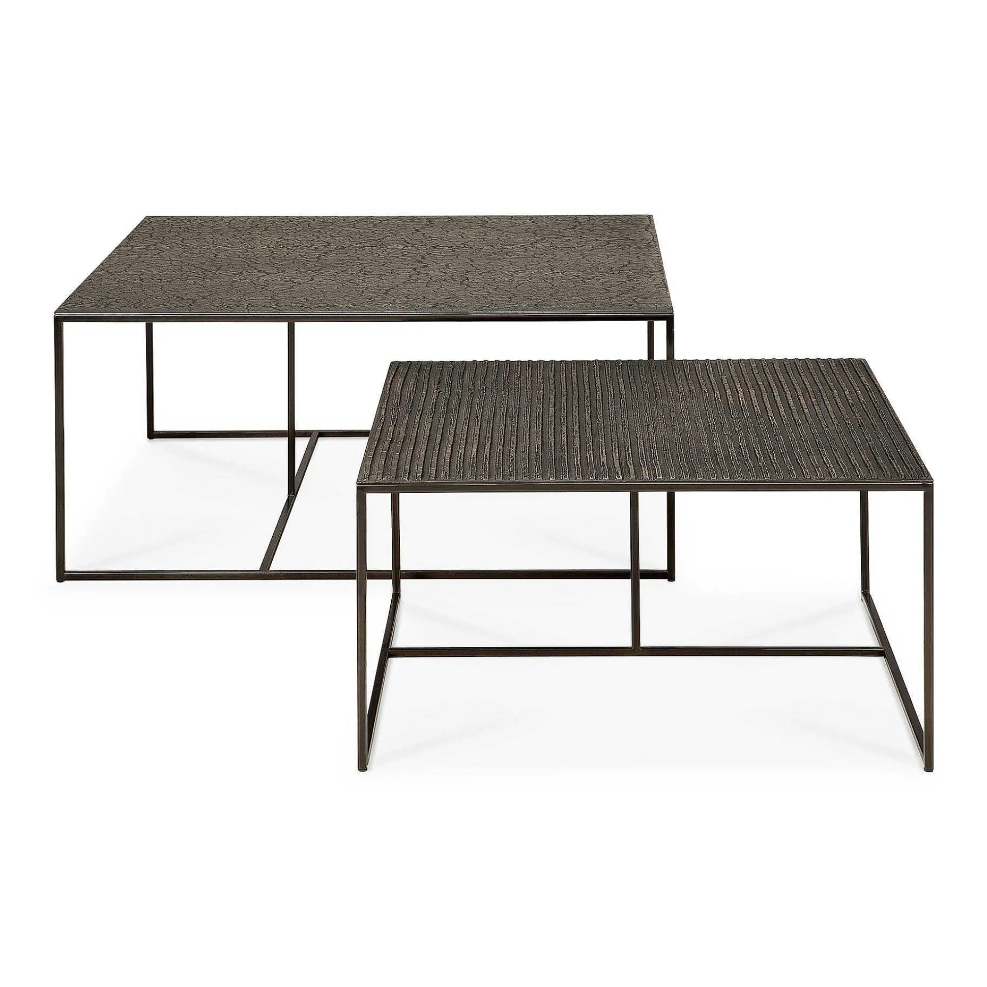 Pentagon Nesting Coffee Table, Set Of 2