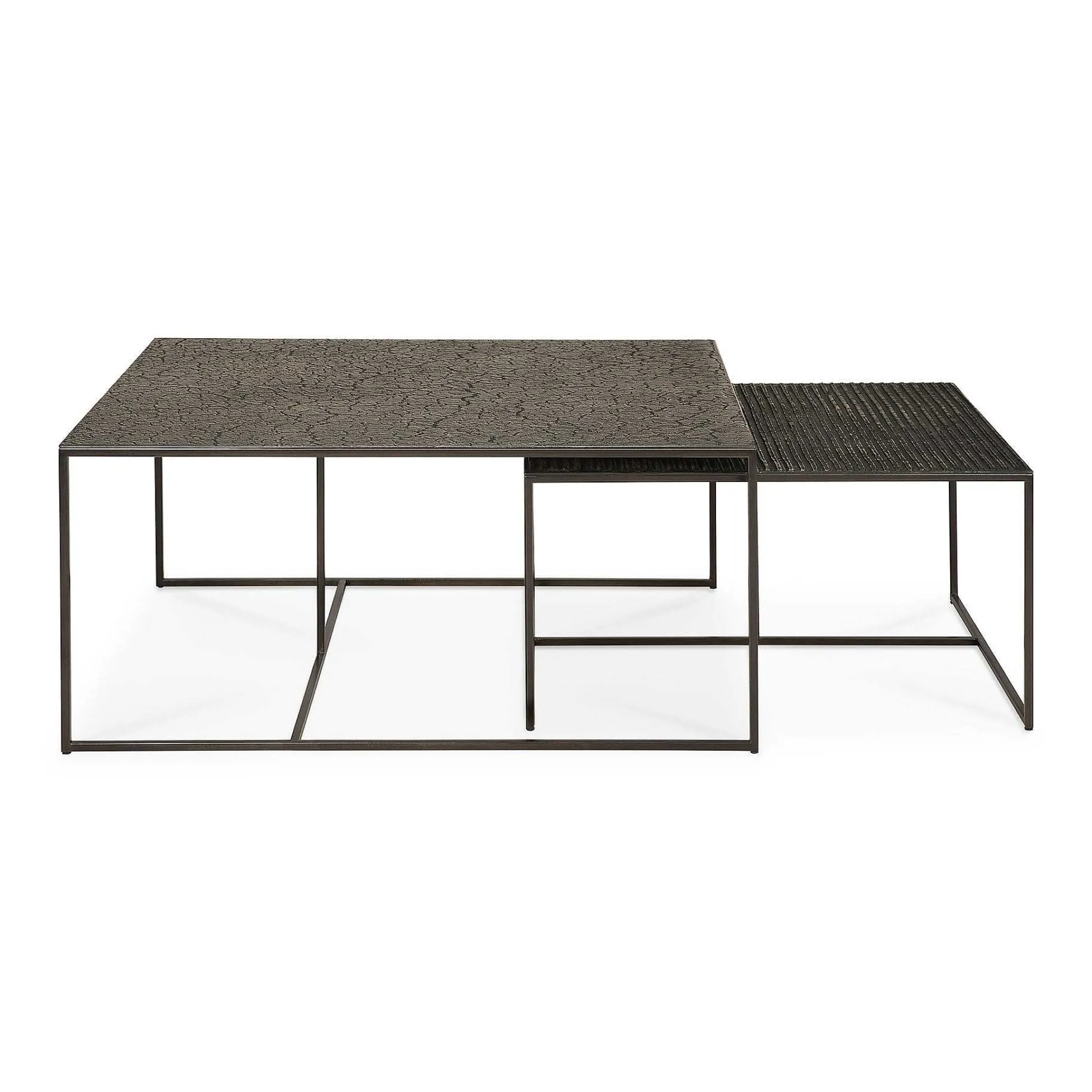 Pentagon Nesting Coffee Table, Set Of 2