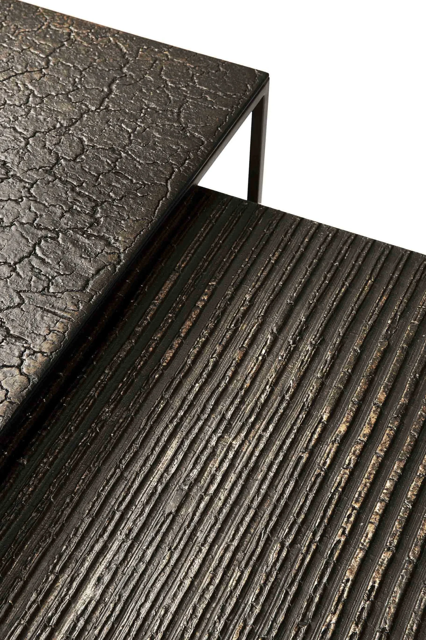 Pentagon Nesting Coffee Table, Set Of 2