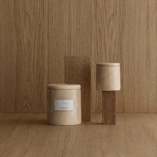 Pesa Marble Candle, Figue