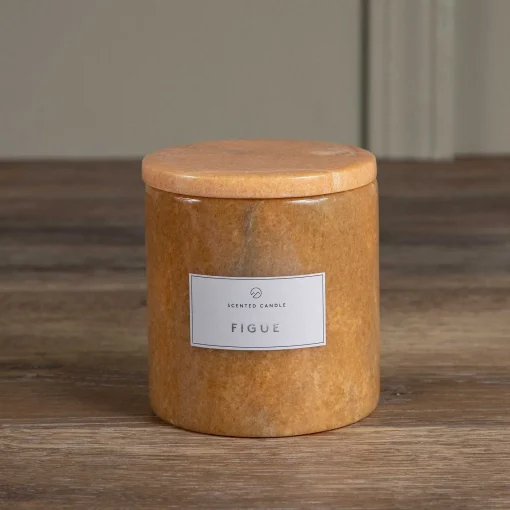 Pesa Marble Candle, Figue