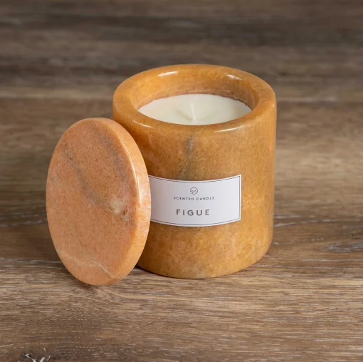 Pesa Marble Candle, Figue