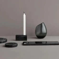 Pesa Marble Tray, Large, Black^Be Home Best Sale