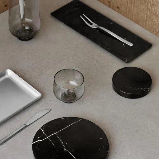 Pesa Marble Tray, Large, Black^Be Home Best Sale