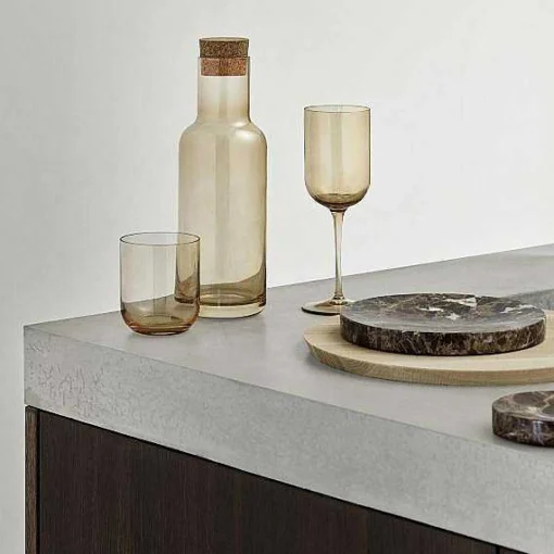 Pesa Marble Tray, Large, Brown