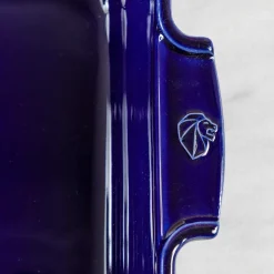 Peugeot Appolia Ceramic 11" Square Baker, Deep Blue