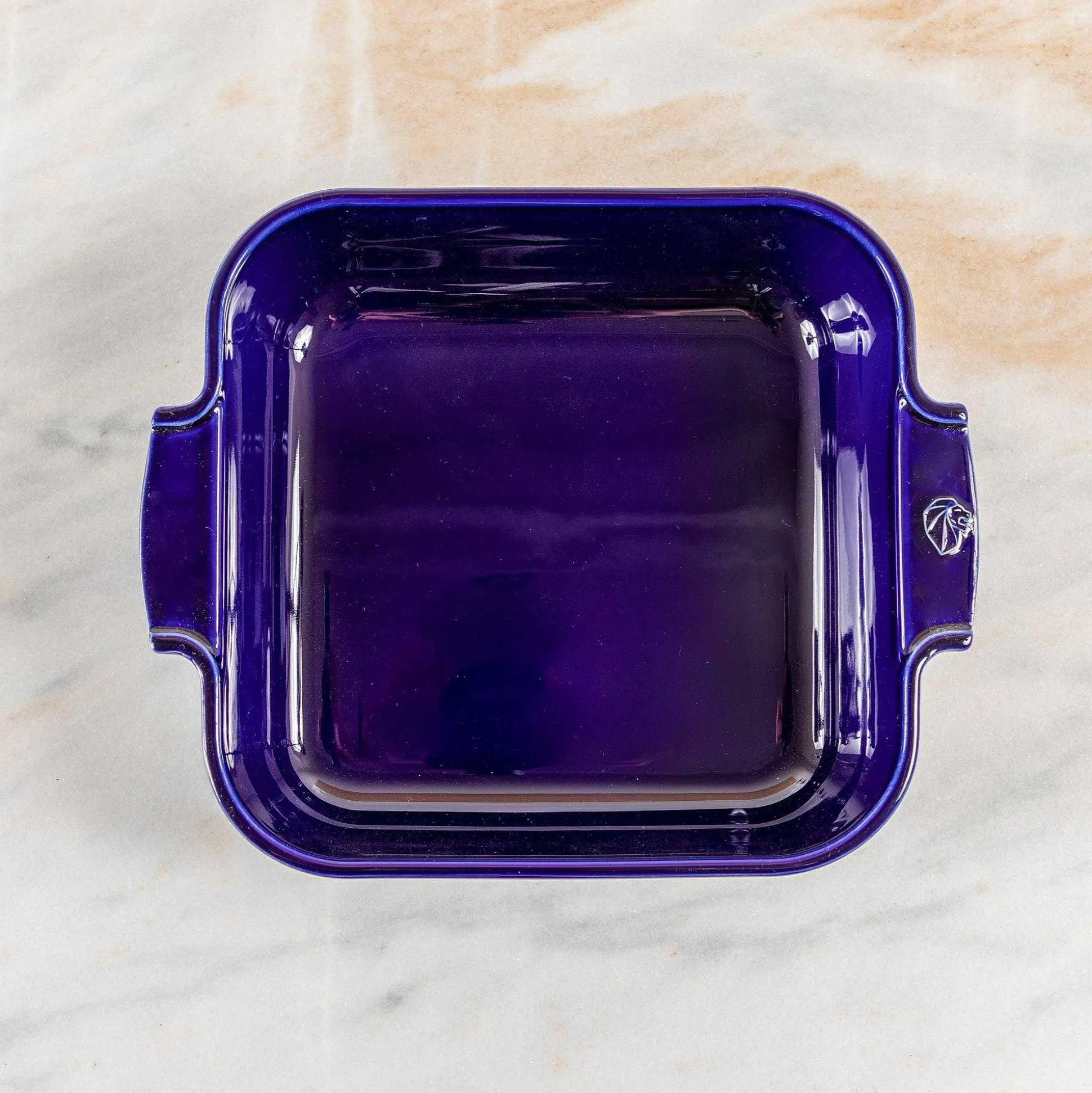 Peugeot Appolia Ceramic 11" Square Baker, Deep Blue