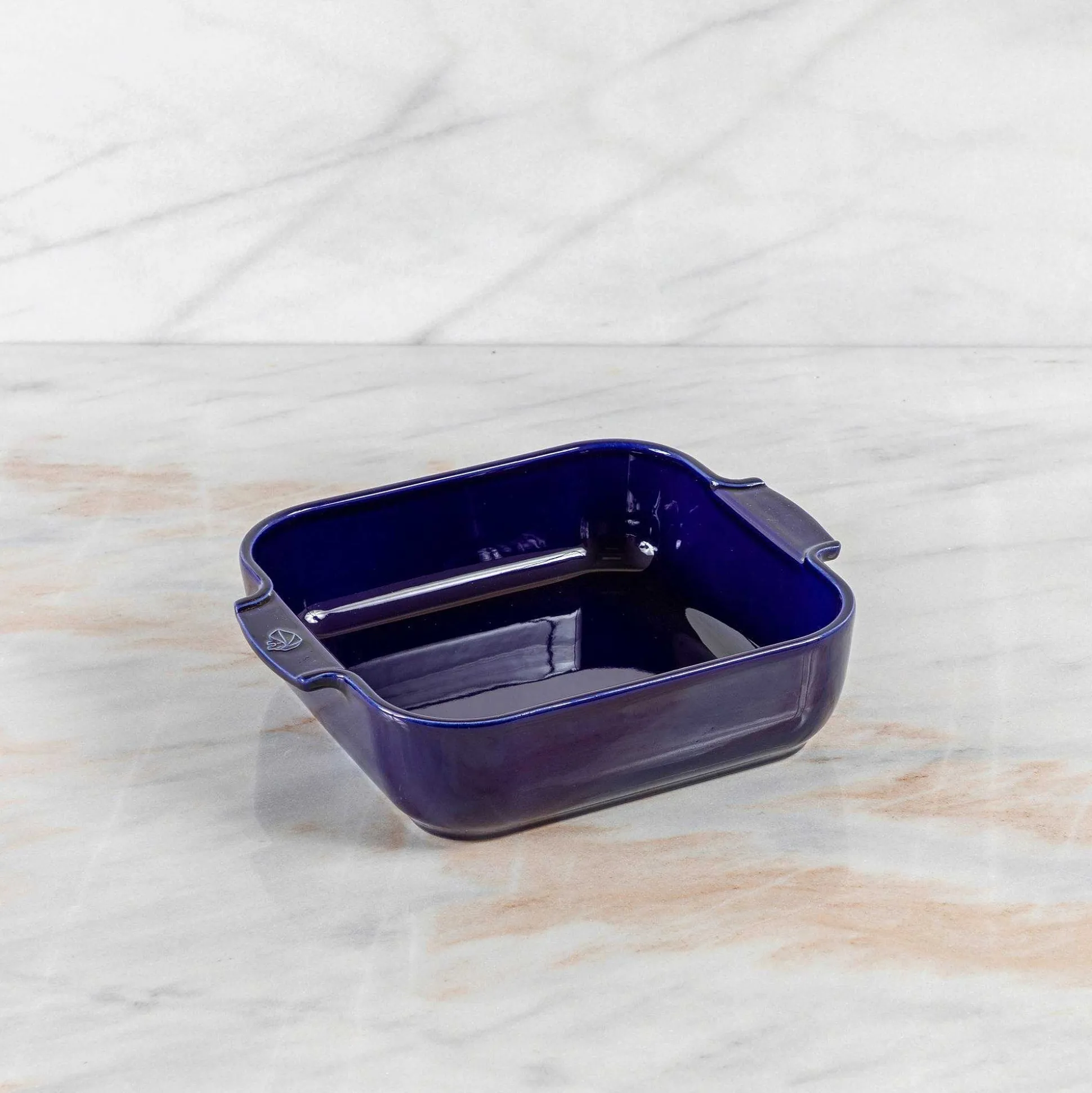 Peugeot Appolia Ceramic 11" Square Baker, Deep Blue