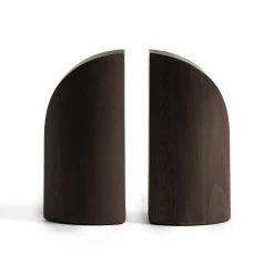 Pi Dark Brown Mahogany Bookends, Set Of 2^Be Home Online
