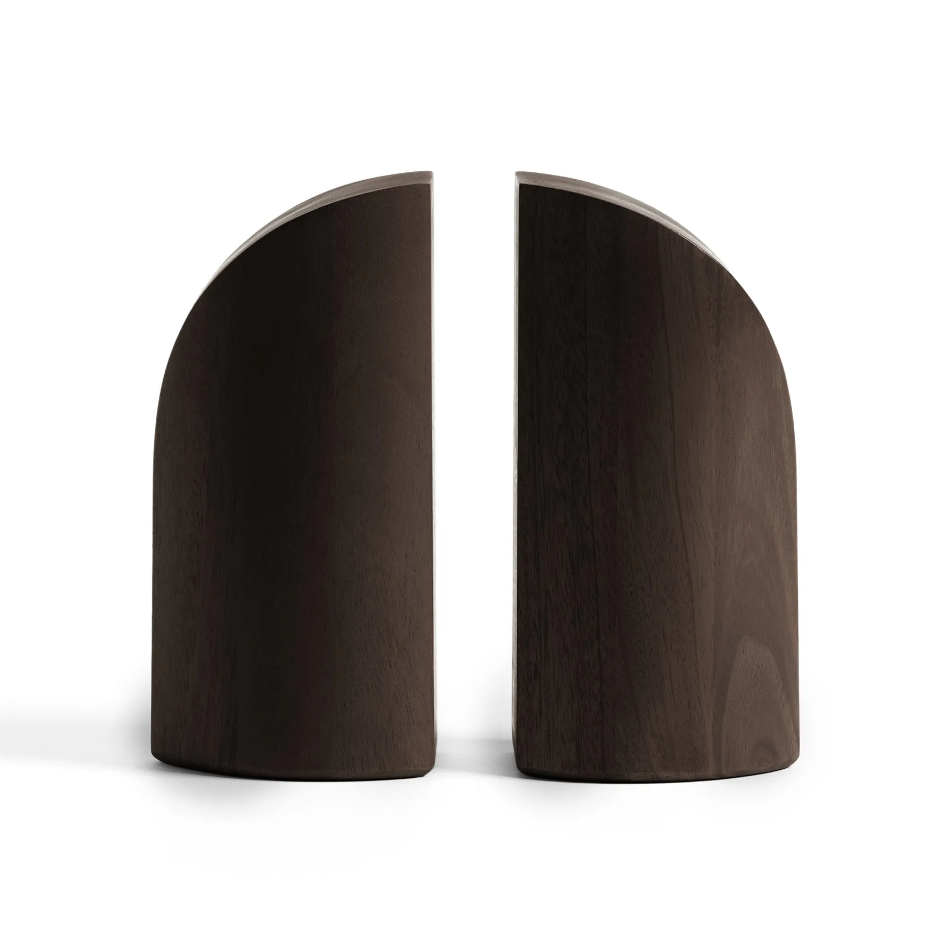 Pi Dark Brown Mahogany Bookends, Set Of 2^Be Home Online