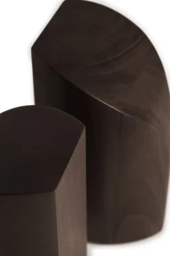 Pi Dark Brown Mahogany Bookends, Set Of 2^Be Home Online