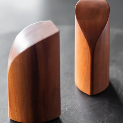 Pi Mahogany Bookends, Set Of 2^Be Home Fashion