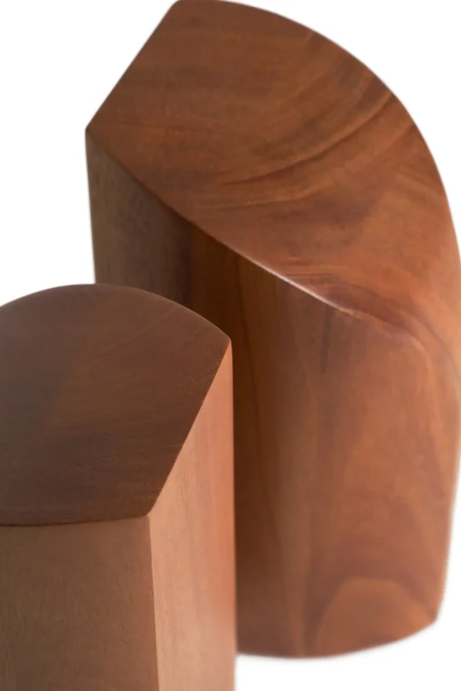 Pi Mahogany Bookends, Set Of 2^Be Home Fashion