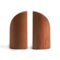 Pi Mahogany Bookends, Set Of 2^Be Home Fashion