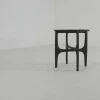 Pi Side Table, Dark Mahogany