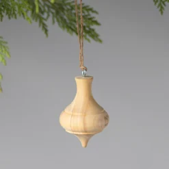 Pine Low Drop Spindle Ornament^Be Home Cheap