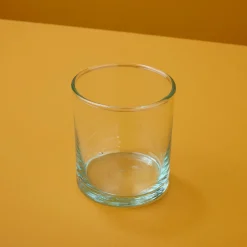 Premium Recycled Double Old Fashioned Glass, Set of 4^Be Home Fashion