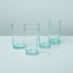 Premium Recycled Highball Glass, Set of 4^Be Home Shop