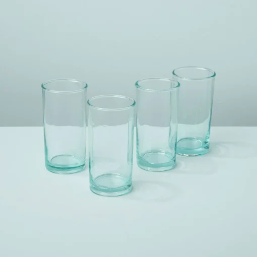Premium Recycled Highball Glass, Set of 4^Be Home Shop