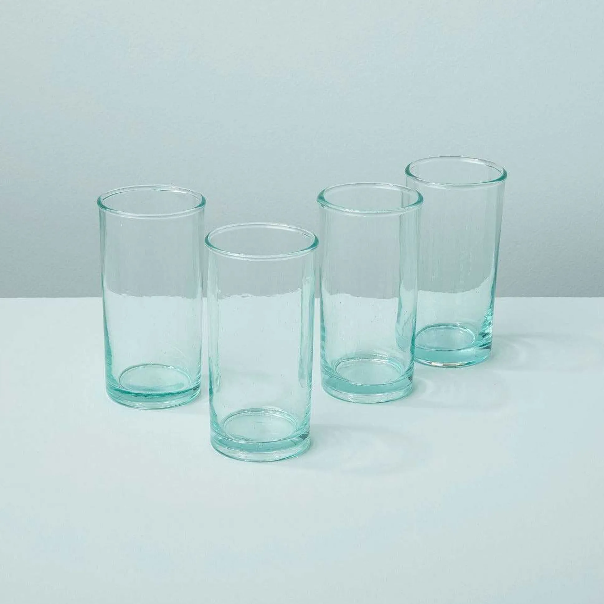 Premium Recycled Highball Glass, Set of 4
