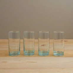 Premium Recycled Highball Glass, Set of 4