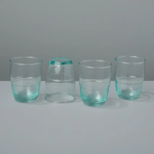 Premium Recycled Medium Ripple Tumbler, Set of 4^Be Home Hot
