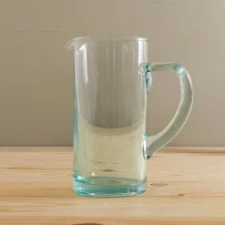 Premium Recycled Modern Glass Pitcher^Be Home Clearance